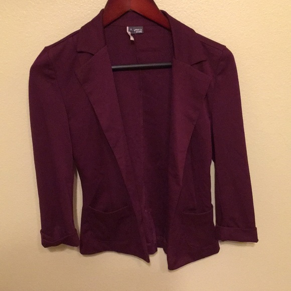 Urban Outfitters Jackets & Blazers - URBAN OUTFITTERS burgundy blazer